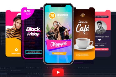 Capa do curso Stories Animados com Caio Vinicius em alta resolução e com efeito animado sutil.