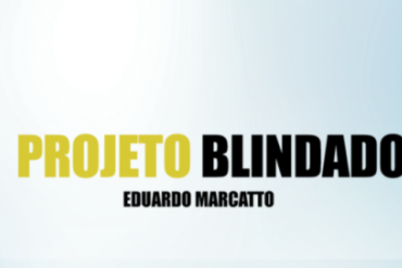 Eduardo Marcato apresentando o Projeto Blindado para gestão de empresas e equipes.