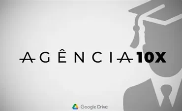 Capa do curso Agência 10x de Fabio Ricotta, com elementos gráficos de marketing digital e crescimento de agência.