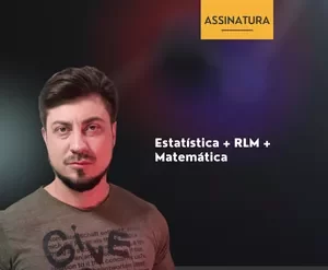 Professor Jhoni Zini ministrando aula de Estatística para Concursos